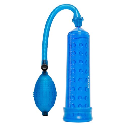 Power Massage Pumpe mit blauer Hülle
