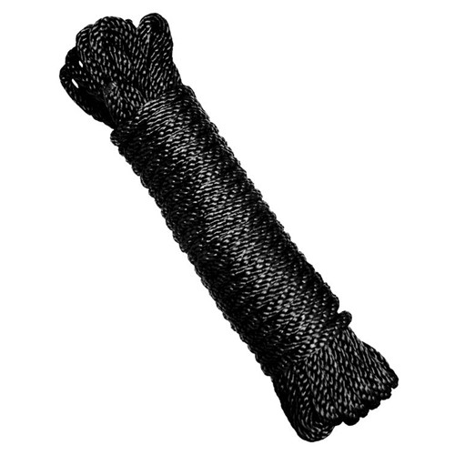 Bondage Seil 9 m - Schwarz